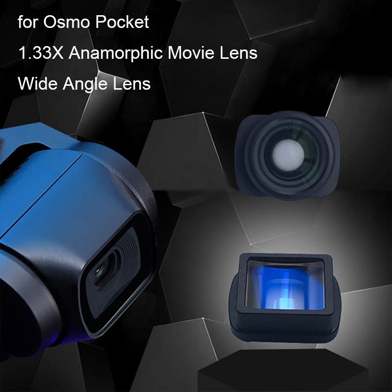 freewell anamorphic lens for osmo pocket