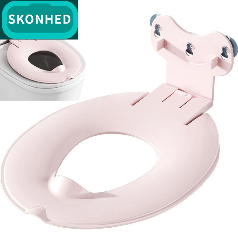 SKONHED กันลื่น ที่นั่งกระโถนพับได้สำหรับเด็ก สากล กันน้ำกระเซ็น ฝาครอบที่นั่งชักโครกแบบพกพา สะดวกสบาย ปรับได้ เบาะรองปัสสาวะสำหรับเด็ก เด็กเล็ก ราคา 333 บาท*ส่งฟรี