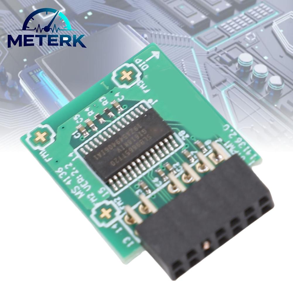 Meterk Mô-đun bảo mật mã hóa TPM2.0 MS 4136 14 Pin Bảo mật được cải thiện Truyền dữ liệu nhanh Mô-đun nền tảng đáng tin cậy cho bo mạch chủ Giá 398,000 Đồng*Miễn phí vận chuyển