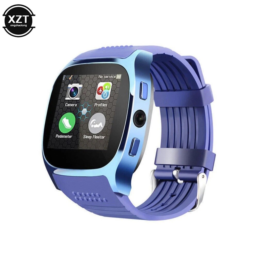 Trending New release T8 BluetoothWith Camera Support SIM TF Pedometer Men Women Call Sport Smartwatch For Phone PK Q18