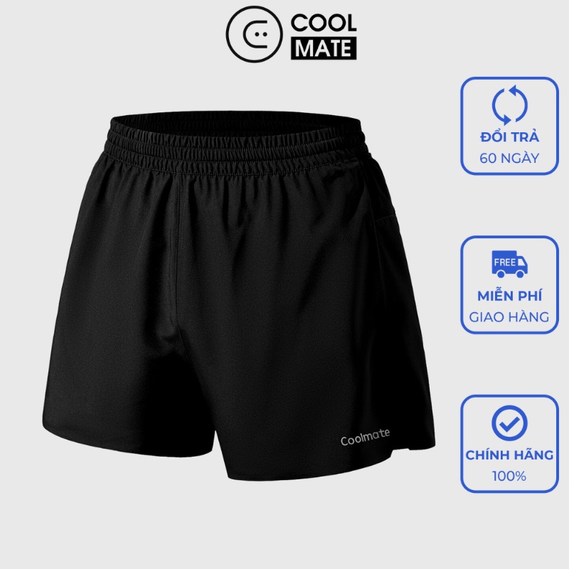 Quần shorts running chạy bộ Ultra Fast & Free Run thoáng khí dễ vận động Coolmate