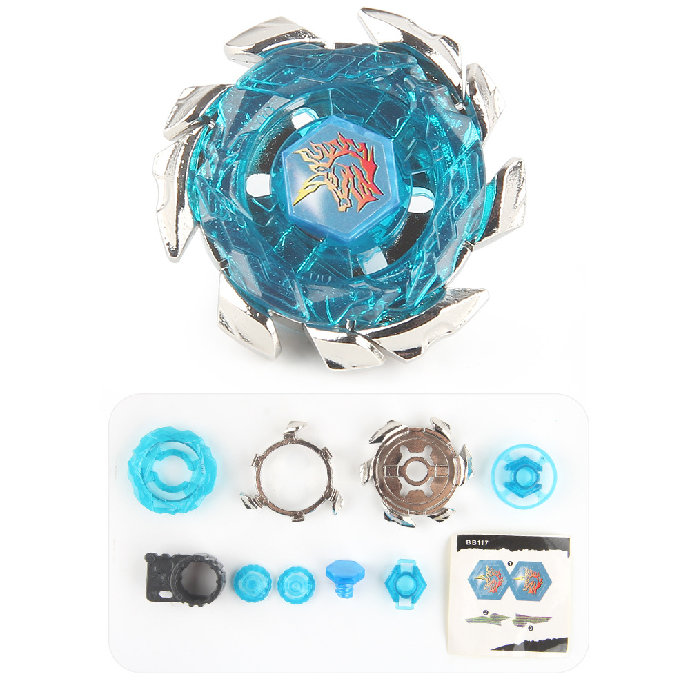 Factory direct constellation alloy battle top toy BB117 horn beast bulk single top steel spirit of war