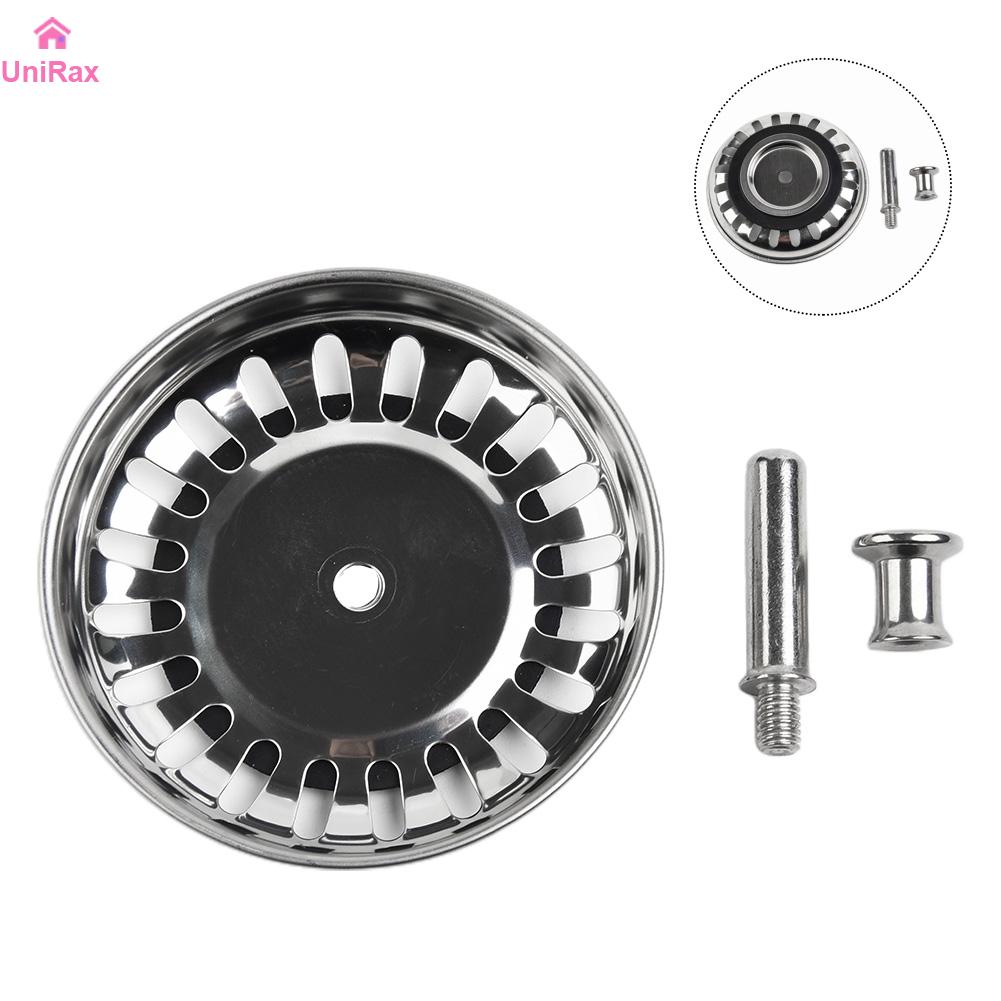 【Unirax】 phích cắm tấm lọc đường xả lưu vực chất thải Dụng cụ lọc bồn rửa nhà bếp thay thế 78mm 【hàng có sẵn】