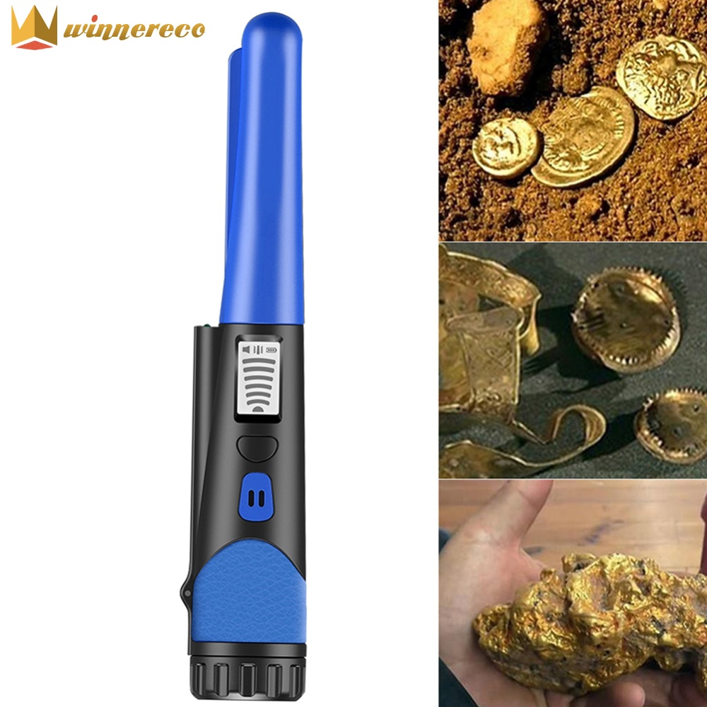 Ergonomic Waterproof Metal Detector with Pinpointing Capabilities for Treasure Seekers ราคา 595 บาท*ส่งฟรี