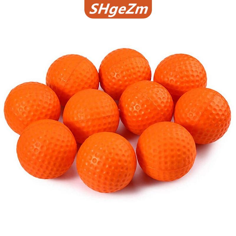 [COD] SHgeZm 10pcs PU bọt bóng golf xốp đàn hồi trong nhà ngoài trời thực hành Đào Tạo