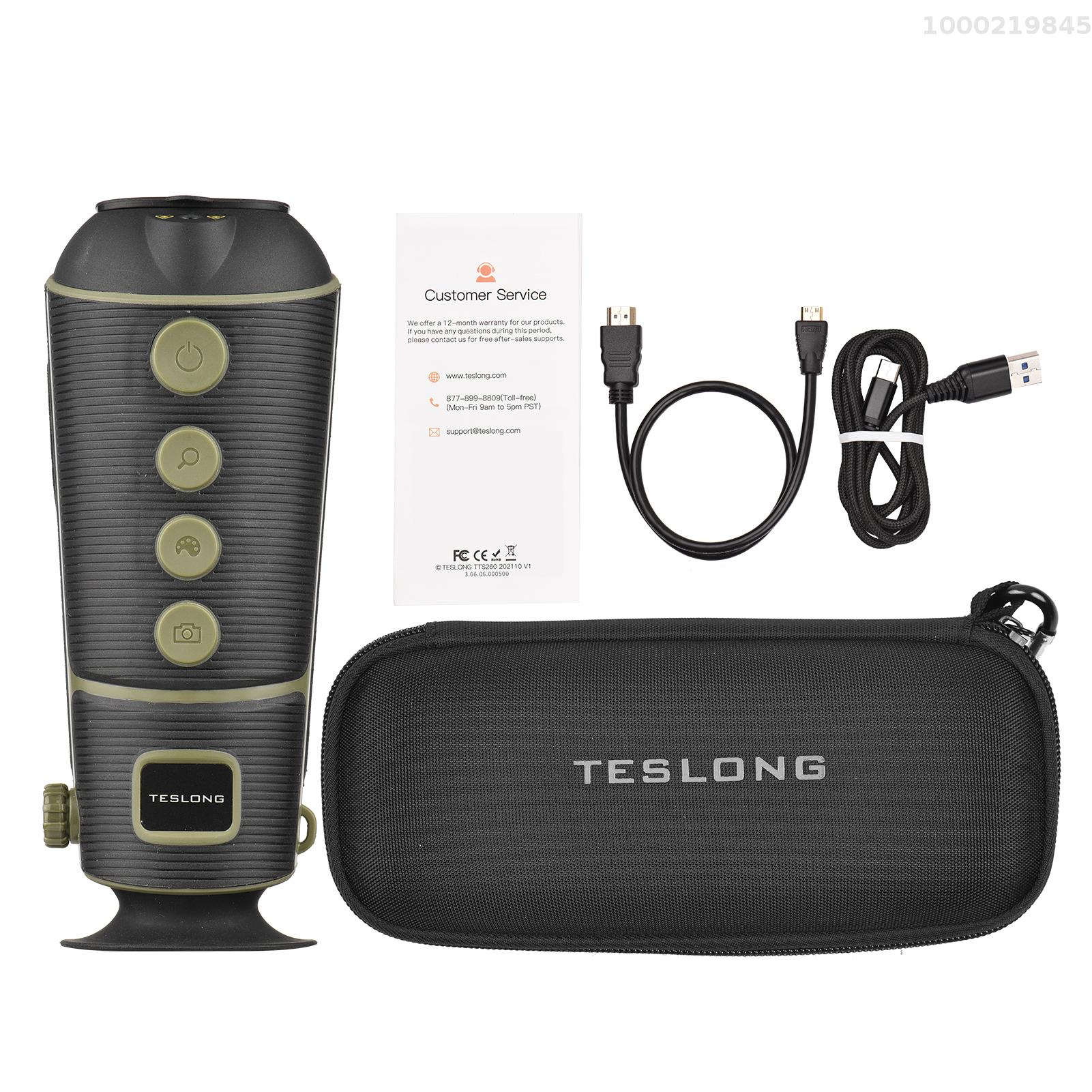 Smart Sensor 4500mAh Rechargeable Infrared Night-vision Monocular 260x200 Portable Night-vision Device Infrared Thermal Monocular Telescope 5 Color Palettes 1000M Long Detecting Distance for Outdoor Adventure Camping Hiking Observing ราคา 28,999 บาท*ส่งฟรี
