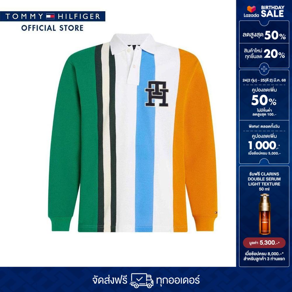 Tommy Hilfiger Men Polo Model MW0MW34730 0FA - White ราคา 2,995 บาท*ส่งฟรี