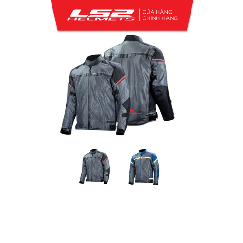 Áo thời trang bảo hộ lái moto, xe máy ls2 riva man