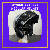 Spyder neo icon dual visor modular helmet gloss black