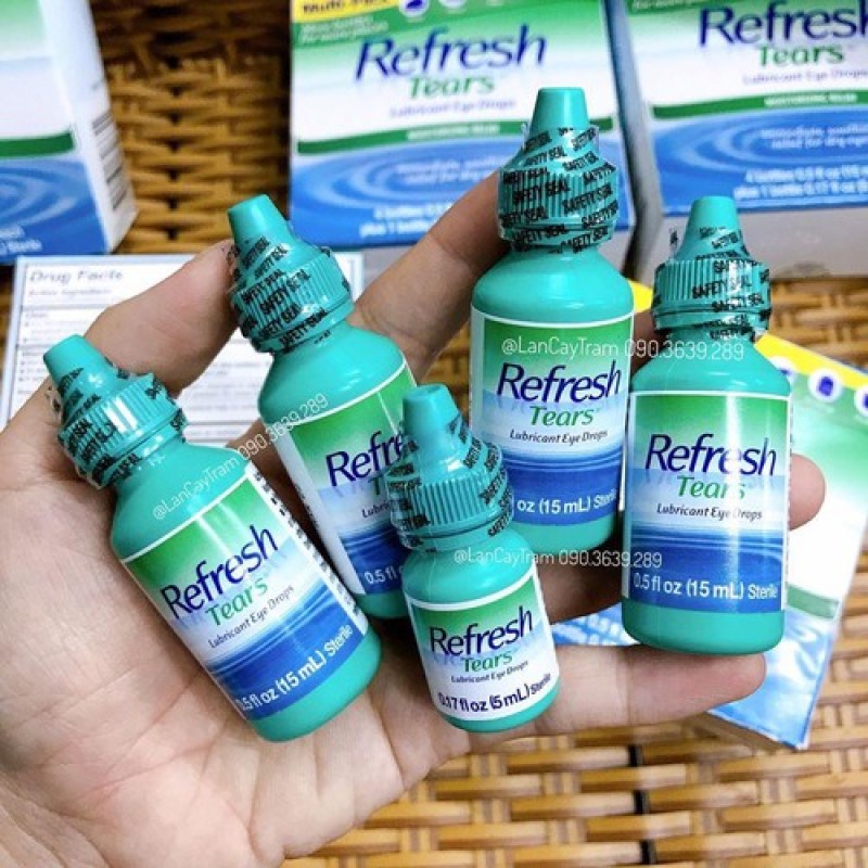 Nước Nhỏ Mắt Refresh Tear Nhân Tạo Chống Khô, Chống Mỏi Mắt 15ml - SẢN PHẨM CỰC KÌ CHẤT LƯỢNG, ĐẢM BẢO SỬ DỤNG ƯNG Ý, ĐƯỢC ƯA THÍCH TRÊN THỊ TRƯỜNG HIỆN NAY, ỦNG HỘ SHOP NHÉ