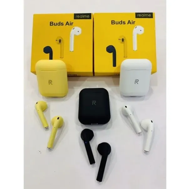 Buds Air Tws Wireless In-Ear Ear Pods Bluetooth 5.0 Headphones In Ear Earphone, In Ear Earbuds For Unisex - Bluetooth Headphone By Gadget Shop 365