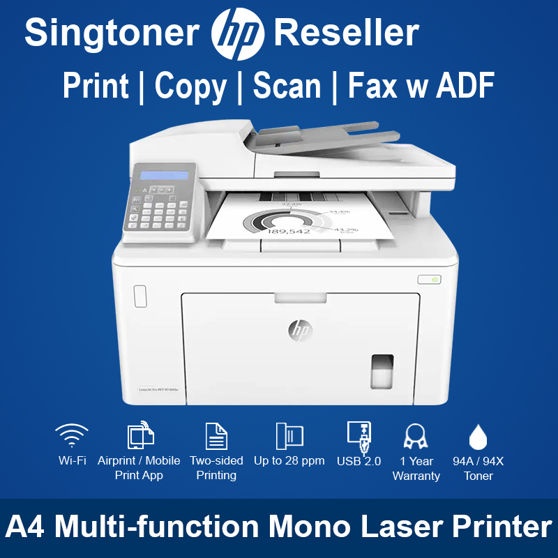 [Original] HP LaserJet Pro MFP M148fdw Printer MFP-M148fdw M148 148fdw 148 Singapore