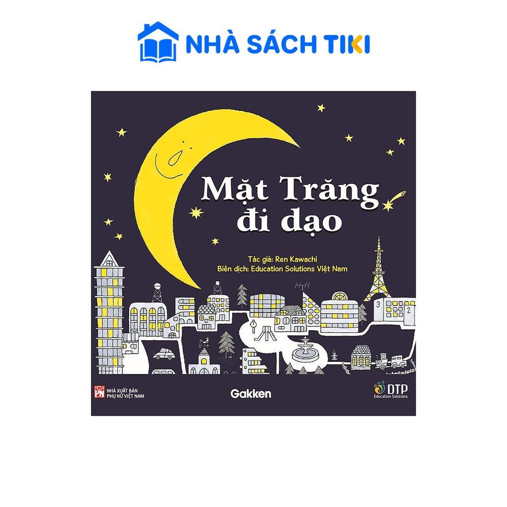 Sách Mặt Trăng đi dạo - DTP