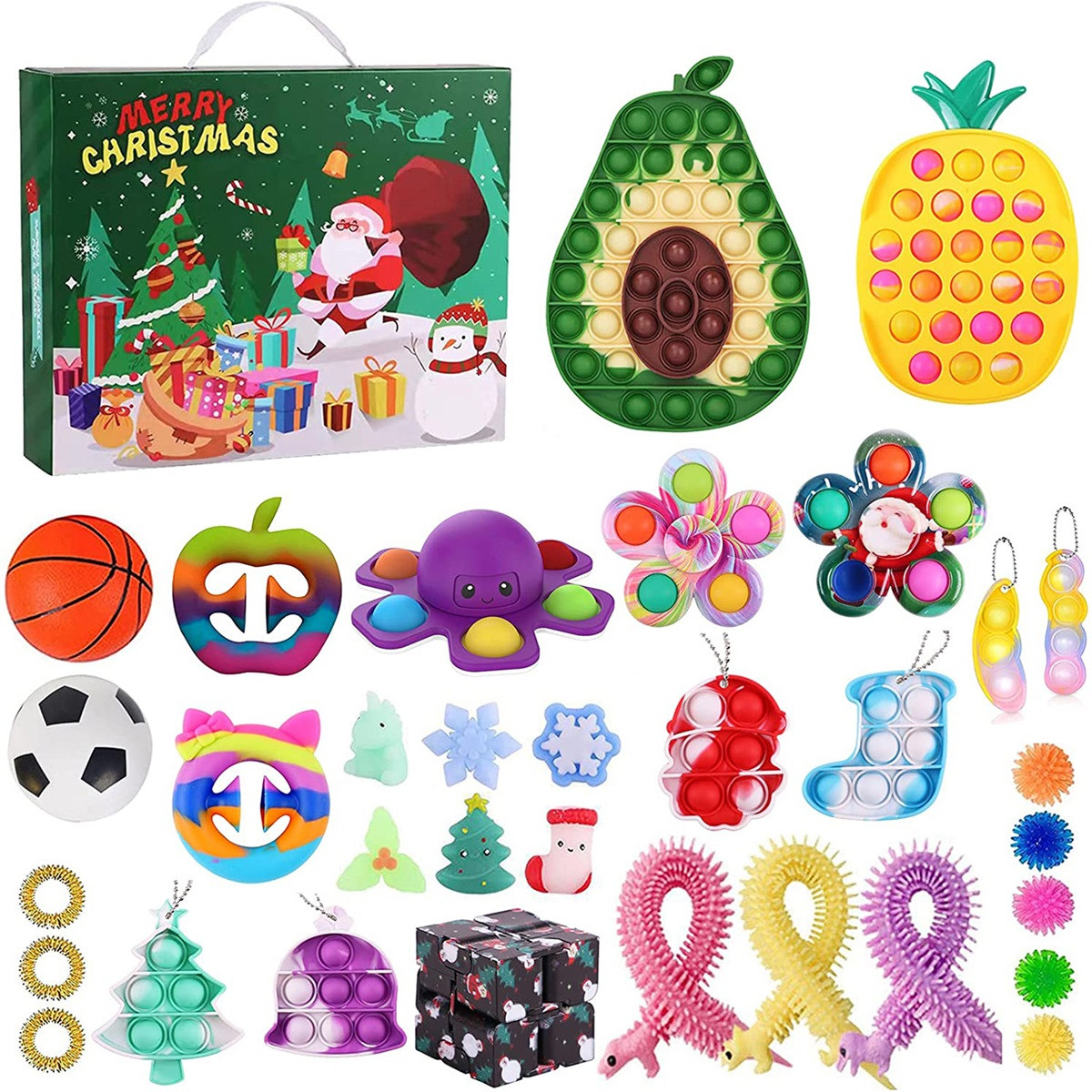 SLTS Toys Set Advent Calendar 2021 Christmas Countdown Calendar 25 Days It