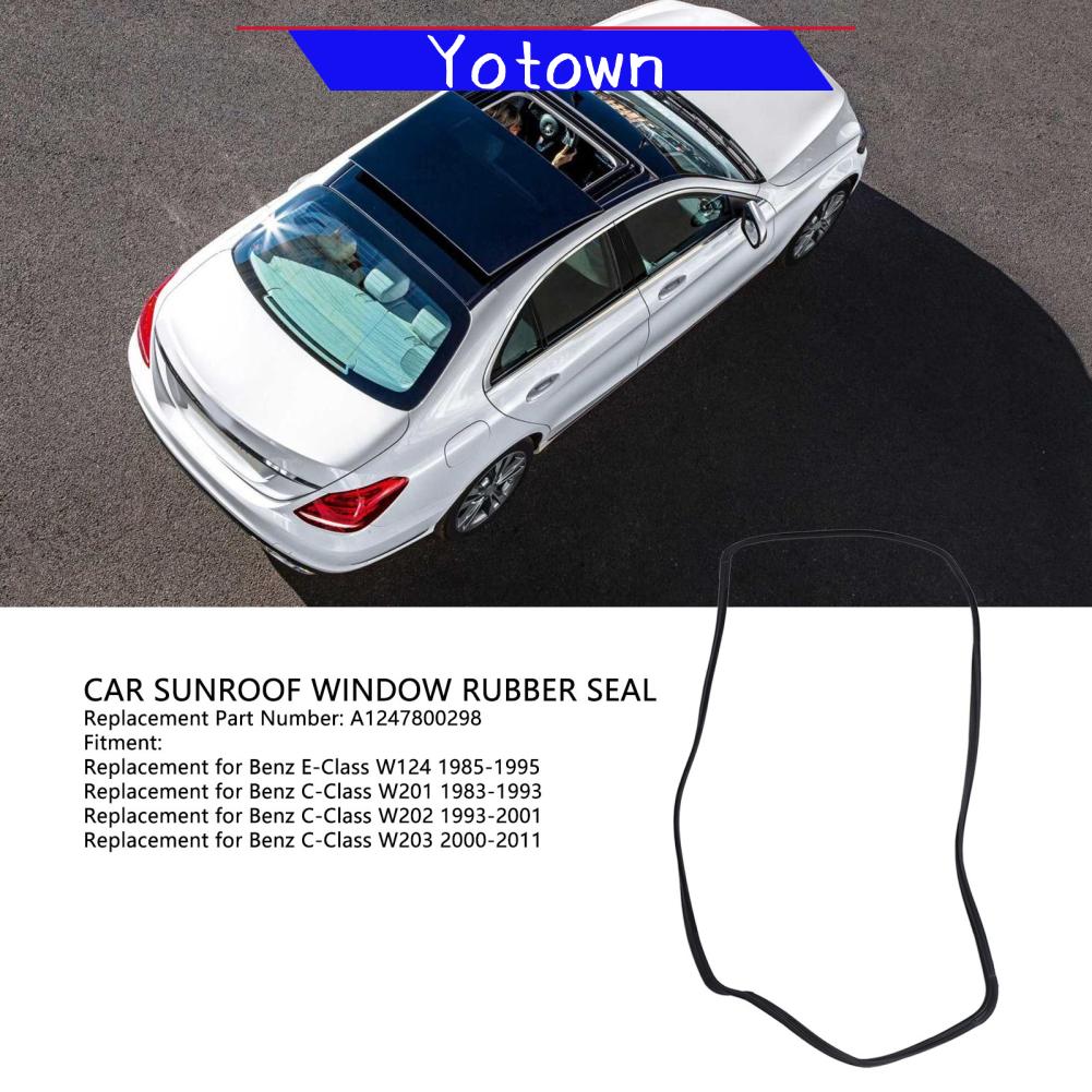 Yotown Alomejor Cửa sổ trời Seal Cao su Xe Weatherstrip Thay thế E Class C Class W124 W201 W202 W203 Giá 644,000 Đồng*Miễn phí vận chuyển
