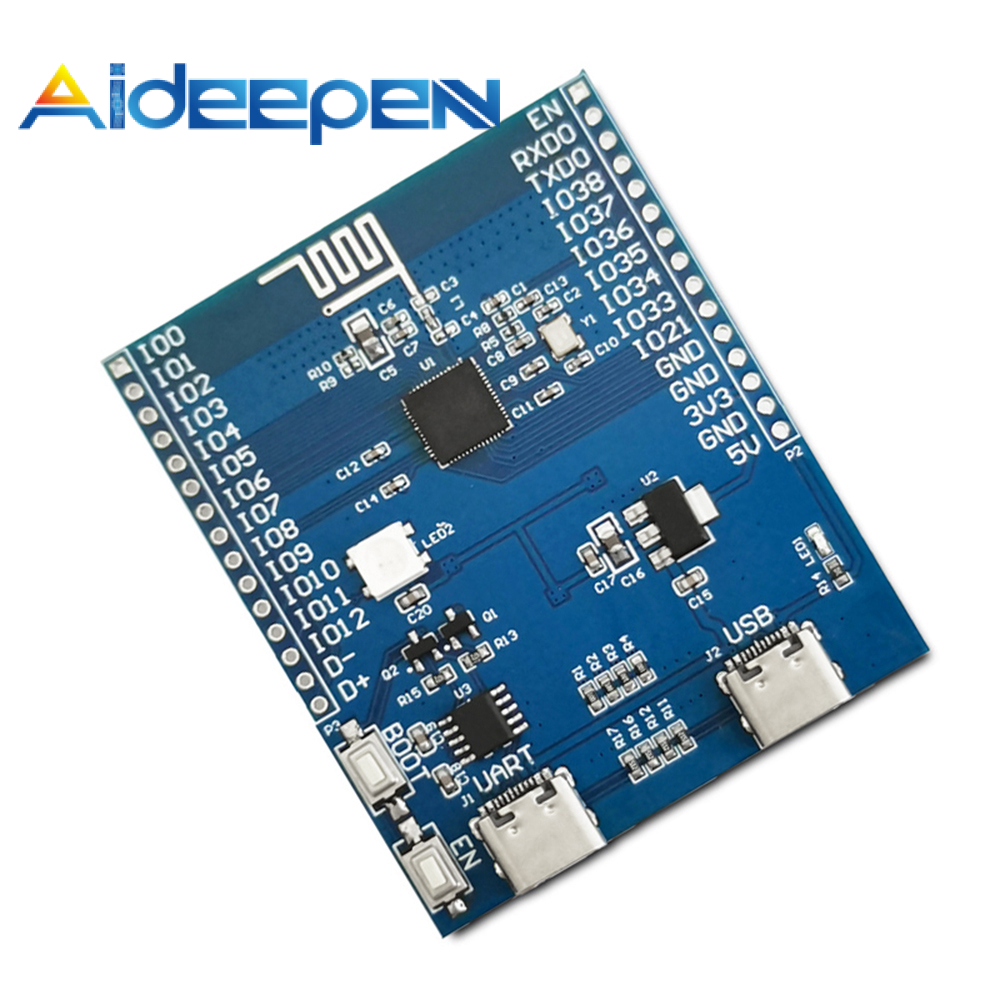Aideepen ESP32-S2 2.4inch 240*320 Win10 Computer USB Deputy Screen Second Development Display Board Wireless WiFi ราคา 499 บาท*ส่งฟรี