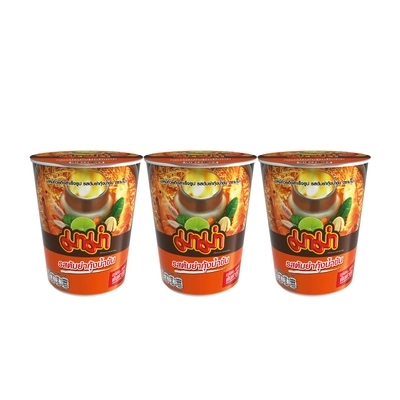 มาม่า บะหมี่คัพต้มยำกุ้งน้ำข้น3X60G ราคา 39 บาท*ส่งฟรี