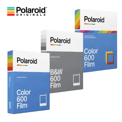 Polaroid Originals Color 600 B&W Instant Camera Film 8 Sheets