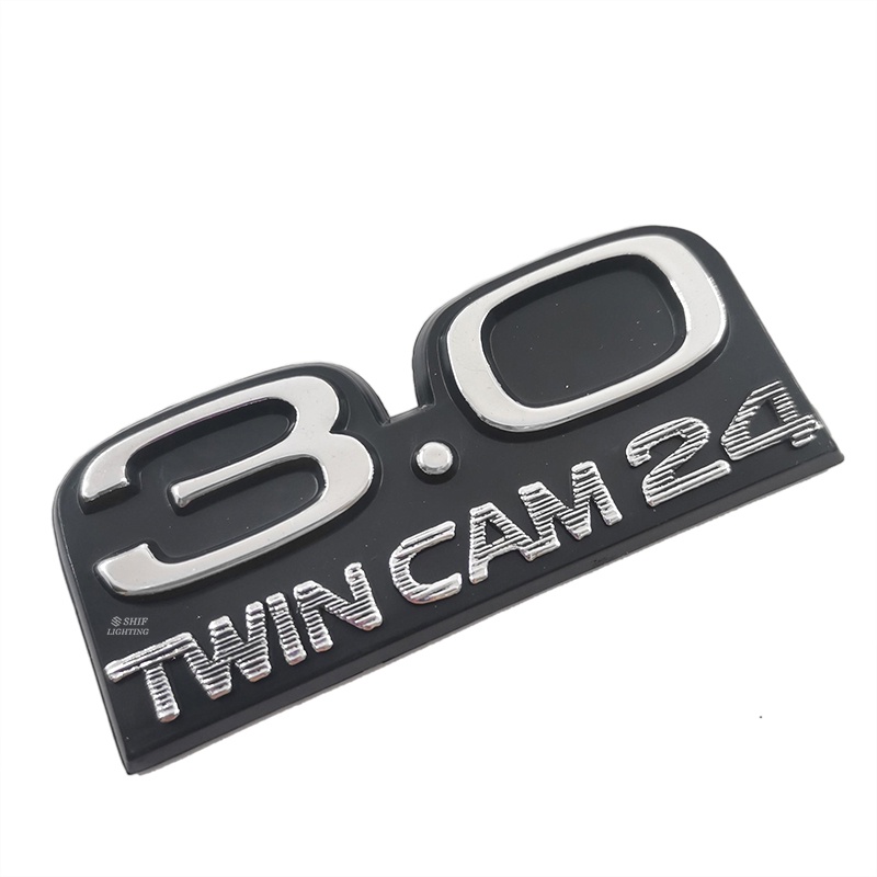 XSD 1 x ABS Chrome 3.0 TWIN CAM 24 Logo Car Auto Emblem Badge