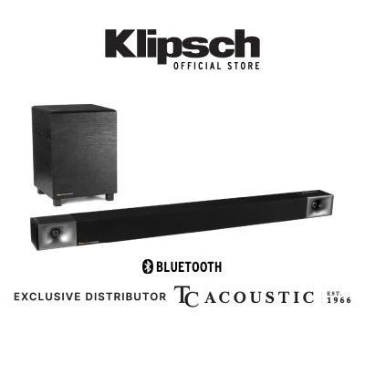 Klipsch Cinema 400 Soundbar With Subwoofer For TV - Home Theater System With Bluetooth