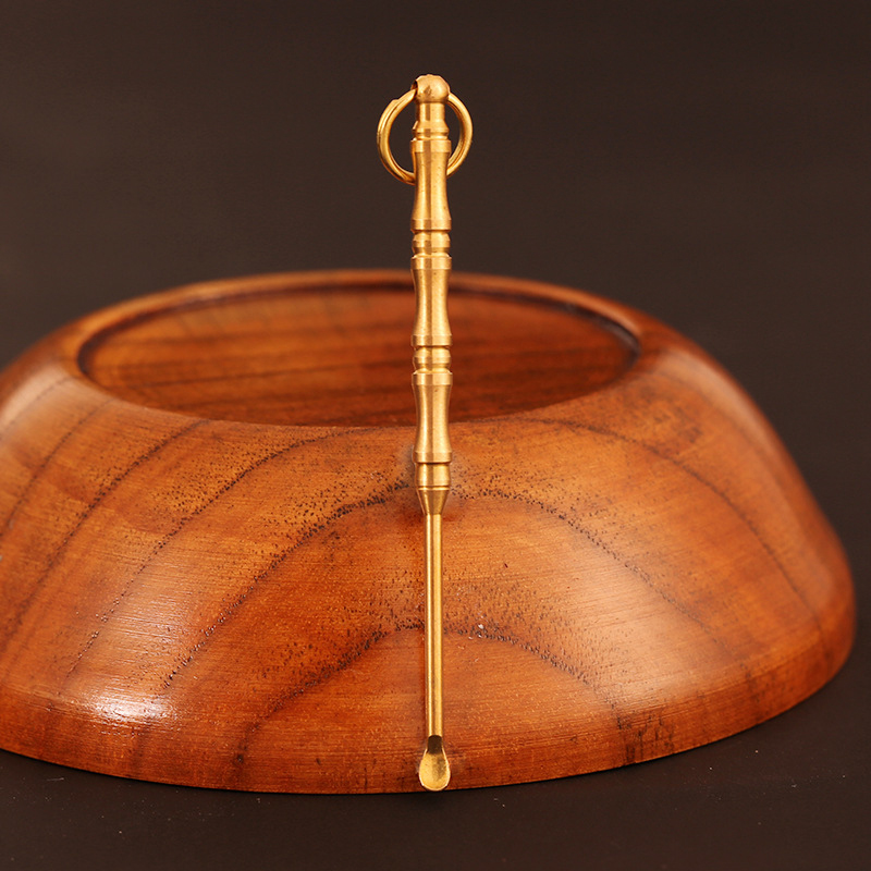 Fantic Portable Copper Earpick Earwax Spoon Ear Cleaning Tool Keychain Pendant Ear Care ราคา  9 บาท*ส่งฟรี