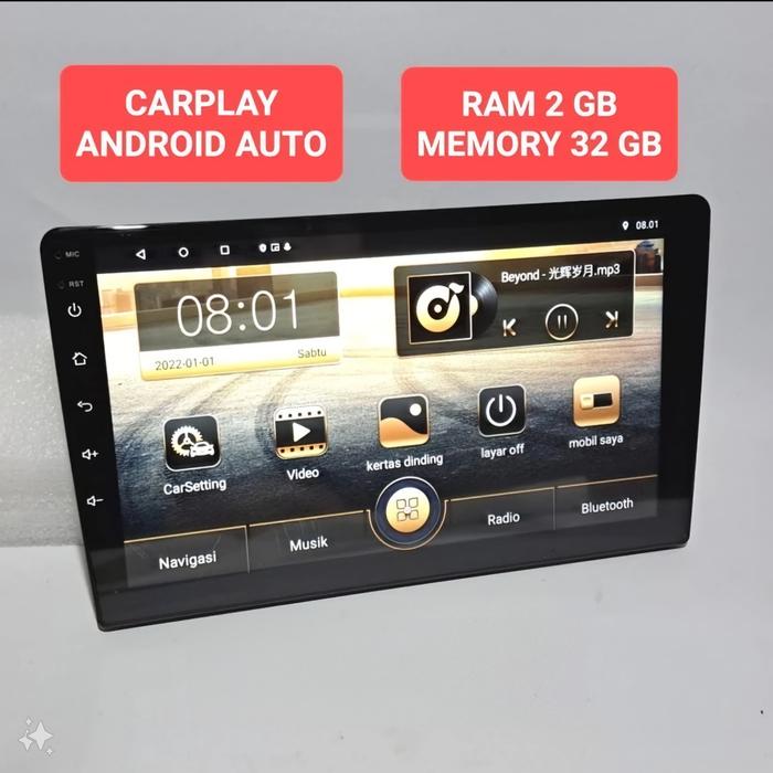 PROMO HEADUNIT 9 INCH RAM 2GB MEMORY 32GB SKELETON - TOKO PERKAKAS001 Harga 1,168,000 rupiah*Gratis Ongkir