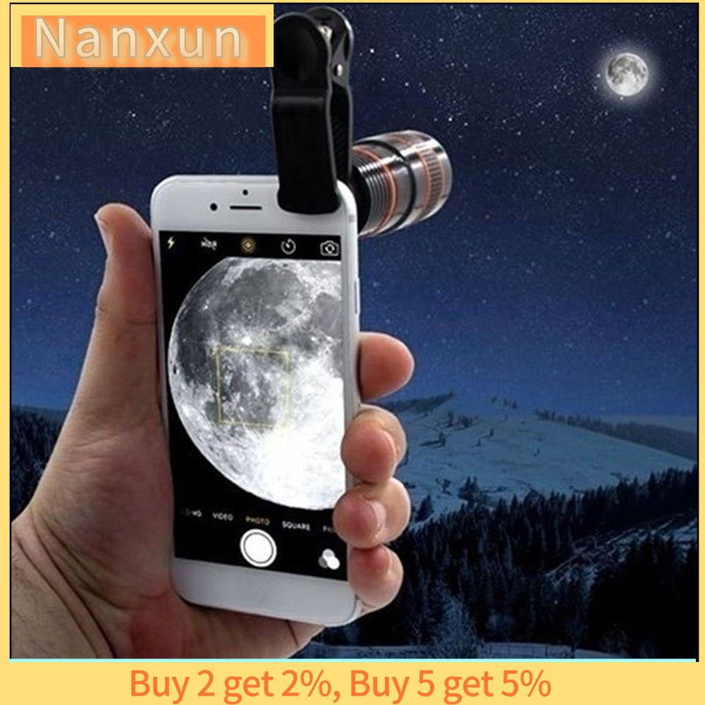 NWSJ Đa năng   Clip On   3 trong 1   Zoom   Góc rộng  Bộ ống kính máy ảnh   Mắt cá   Macro