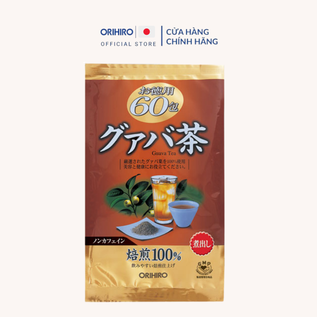 Trà ổi hỗ trợ giảm cân Orihiro 60 gói
