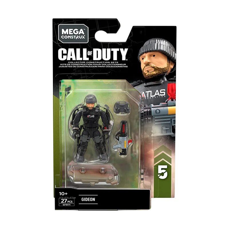 [100% chính hãng] Mega Bloks Call of Duty COD Hoạt động Hình Bộ phận di chuyển Bộ sưu tập tự làm Chi