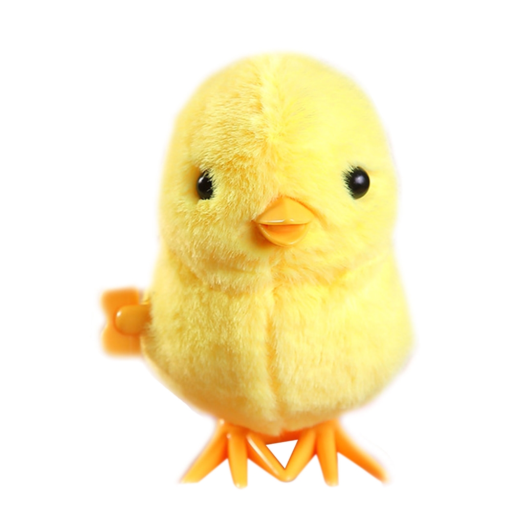 Chicken Duck Wind Up Toy for Kids Toddler Clockwork Walking Jumping Animal