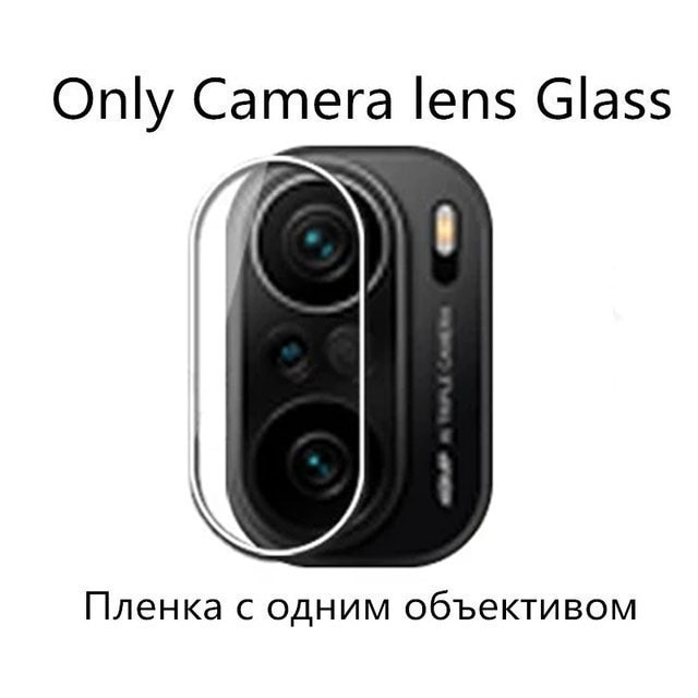 3in1 Hydrogel Film for xiaomi Poco F3 Camera lens film screen protector protective glass on Poco F3 glass