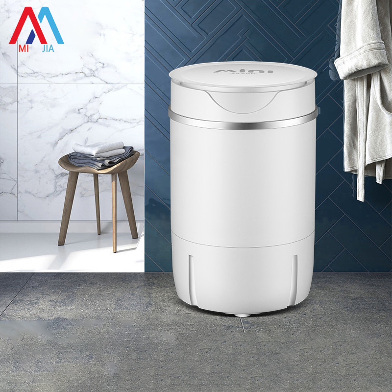 Máy giặt MiaXia Joy Máy giặt mini bán tự động gia dụng nhỏ Đèn xanh dương giặt và sấy tích hợp với lưới ráo nước