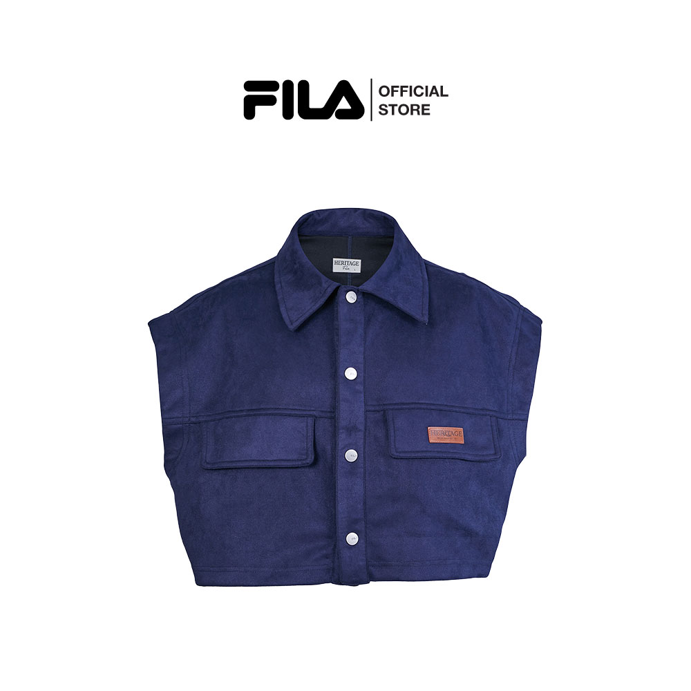 FILA OLD MONEY Crop Product Code CTA240709U - Navy ราคา 895 บาท*ส่งฟรี