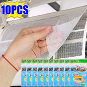 10Pcs Cuttable AC Filter Papers - Anti-Dust Screen Filter