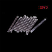 AGBBG 10Pcs 100mm Thick Wall Glass Blowing Tubes