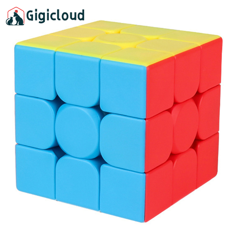 Moyu Meilong 3x3 Speed Cube Stickerless Ergonomic Magic Cube Children Educational Puzzles Toys For Birthday Gifts