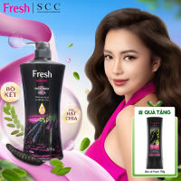 Dầu Gội Fresh Thiên Nhiên Suôn Mượt Óng Ả Chiết Xuất Bồ Kết 650g Chính Hãng
