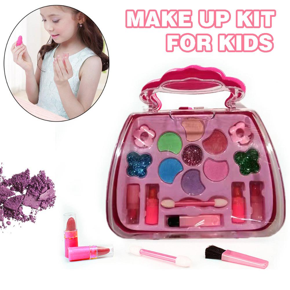 Baby Girls Princess Pretend Makeup Set Make Up Kids Simulation Toys Gift Party R6Y8