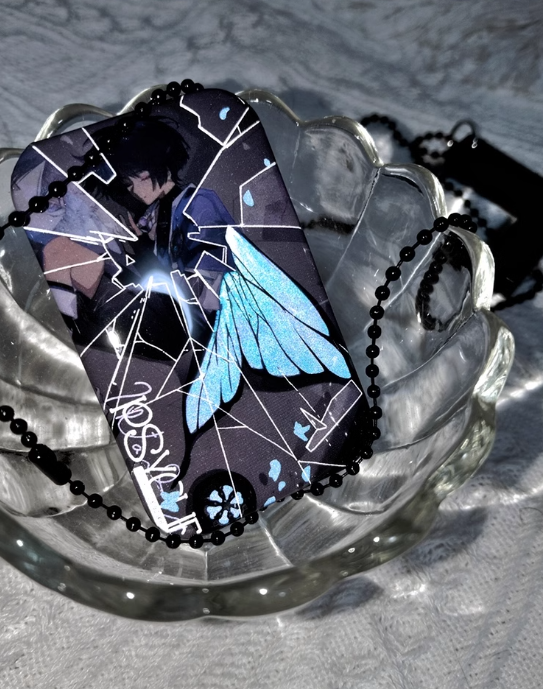 Badge phản quang Genshin Impact Wanderer fly wing