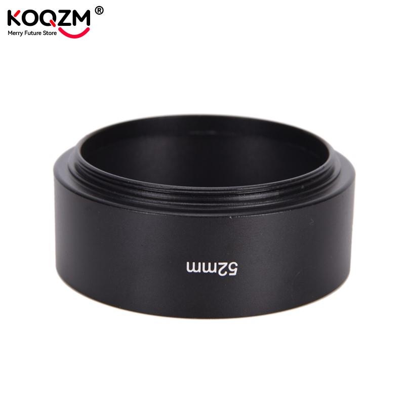 52Mm Long Metal Lens Hood For Canon For Nikon For Olympus For Pentax For