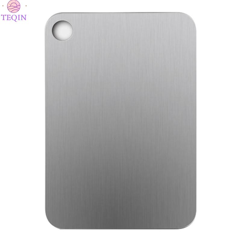 TEQIN Kitchen Titanium Cutting Boards, Hanging Double Sided Cutting Boards, Portable Pure Titanium Chopping Board, Cutting Edge Durability For Kitchen ราคา 3,002 บาท*ส่งฟรี