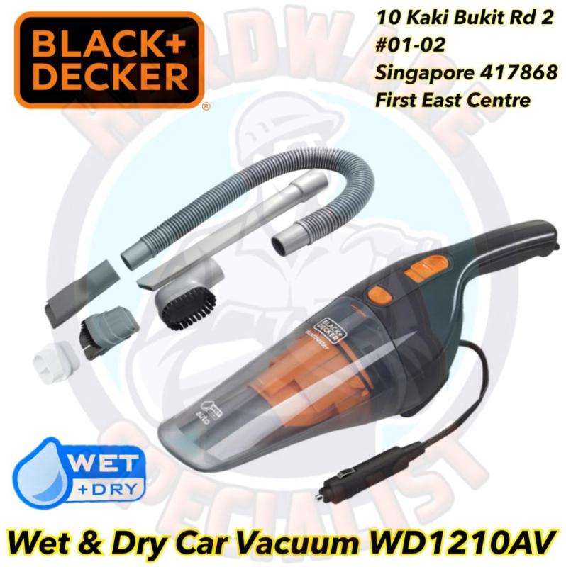 Black And Decker WD1210AV 12V Wet & Dry Car Vacuum Cleaner Singapore