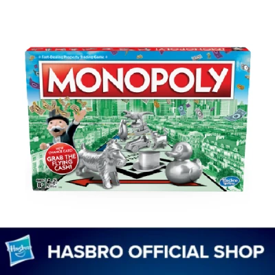 Monopoly Game, Classic Family Board Game for 2 to 6 Players, for Kids Ages 8 and Up