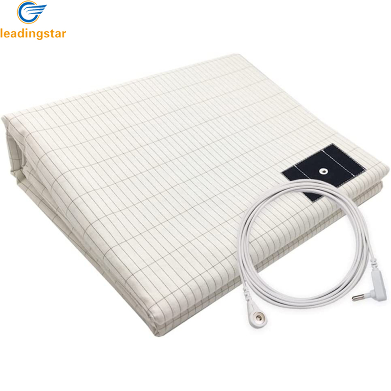 Grounding Sheet Queen Earthing Sheet Grounding Bed Sheet With Cord 95% Cotton And 5% Soft Silver Thread For Healing Sleep ราคา 803 บาท*ส่งฟรี