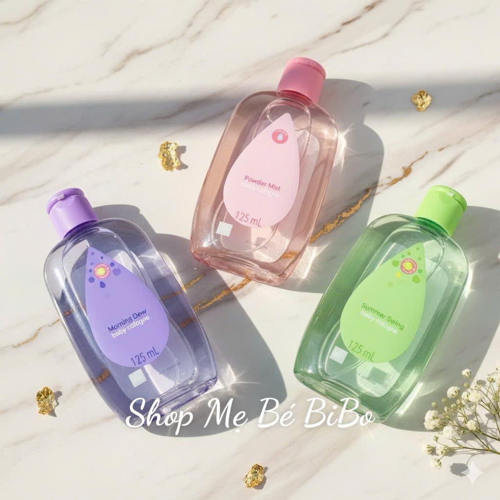 Thailan Baby Perfume, 50ml, 125ml Bottles, Gentle, Fresh, Safe and Gentle Fragrance for Babies