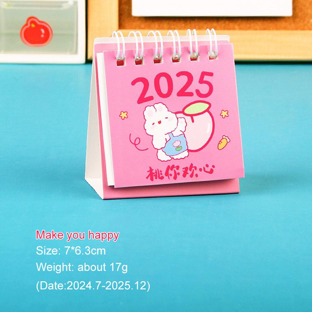ปฏิทินตั้งโต๊ะขนาดเล็ก ปฏิทินโน้ตเล็ก ปี 2568