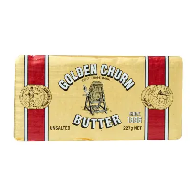 Golden Churn Foil Wrapped Unsalted Butter