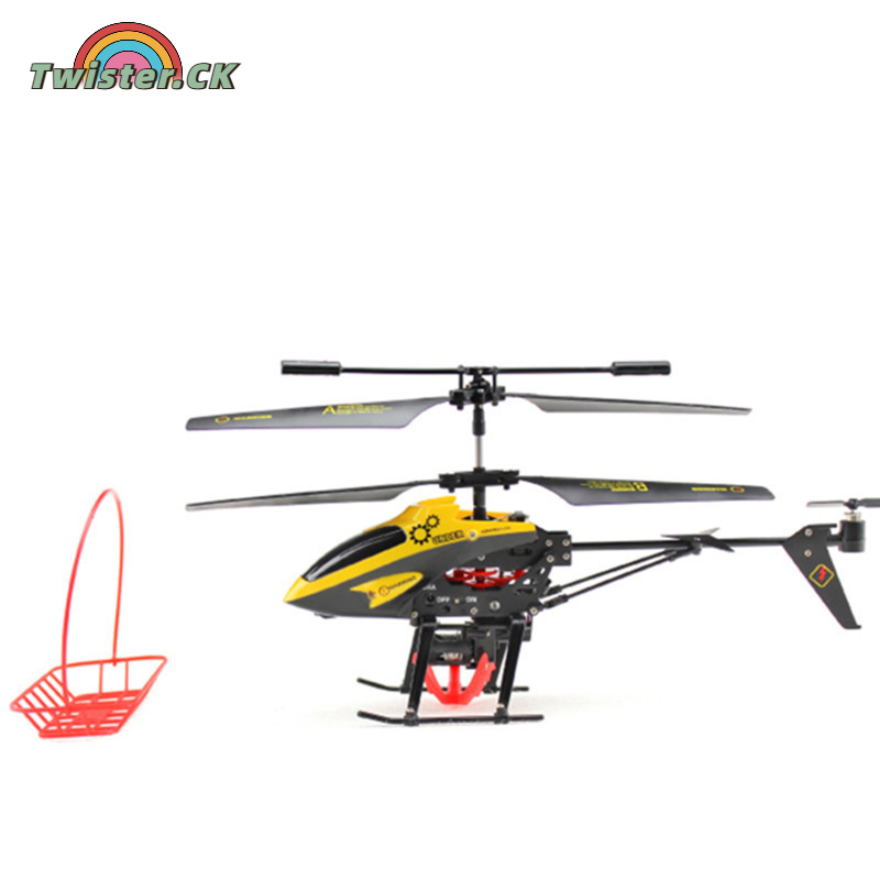 Twister.CK Wltoys V388 RC Helicopter With Hanging Basket 3.5 Channel