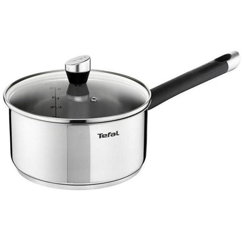 Tefal E82322 Emotion Stainless Steel Sauce Pan w/Lid 16cm Singapore