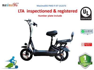 MaximalSG PMD-F-07 UL2272 Electric Scooter